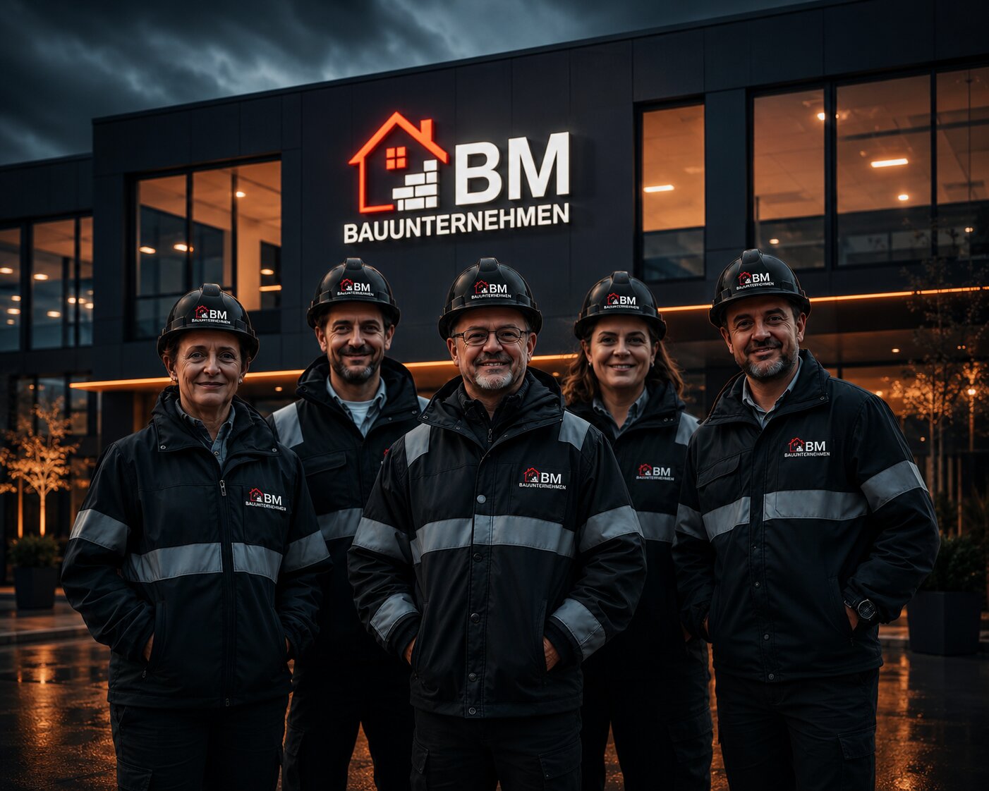 Team von BM Bauunternehmen
